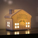 Personalised Christmas LED Light Up Ceramic House Decoration