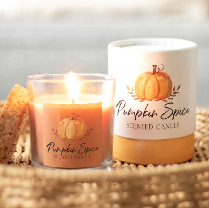 Autumn Decor Pumpkin Spice Autumn Candle