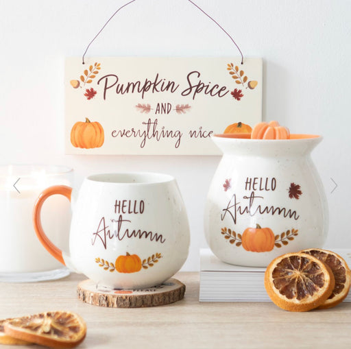 Hello Autumn Rounded Mug