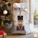 Personalised Silver Grey Christmas Sack - Nutcracker