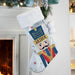 Personalised Silver Grey Christmas Stocking - Nutcracker