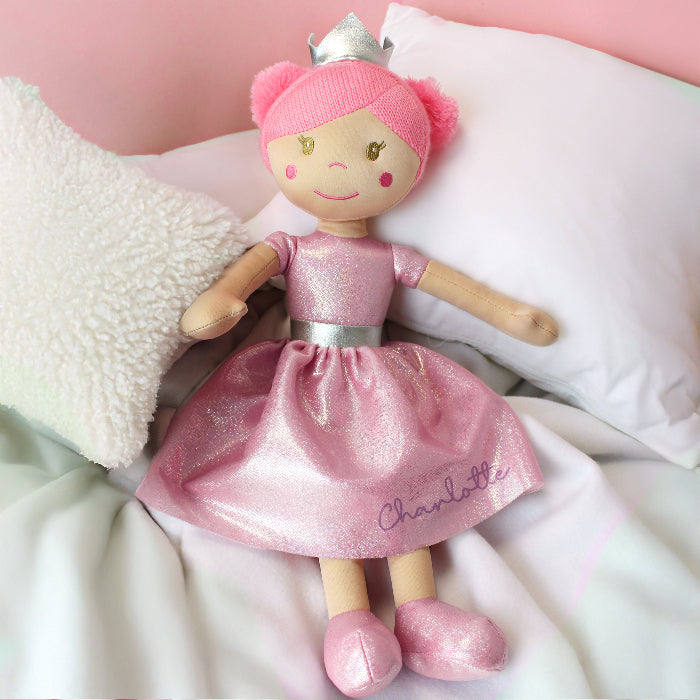 Personalised Princess Ballerina Rag Doll