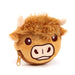 Highland Cow Mini Change Purse