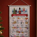 Personalised Silver Fabric Advent Calendars With Pocket - Nutcracker