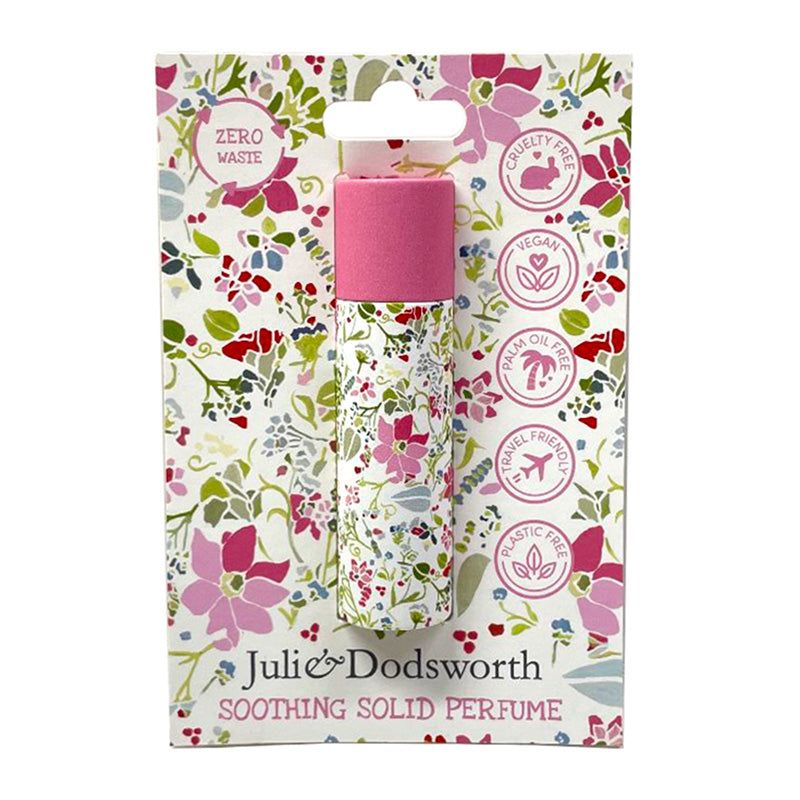 Julie Dodsworth Pink Botanical Solid Perfume Stick Balm