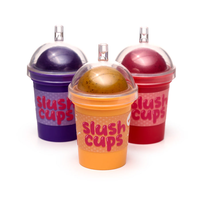 Exfoliating Lip Balm in a Slushy Cup Holder
