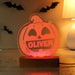 Personalised Pumpkin Halloween LED Light