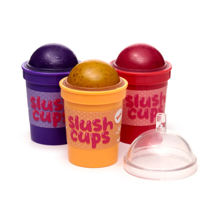 Exfoliating Lip Balm in a Slushy Cup Holder