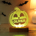 Personalised Pumpkin Halloween LED Light
