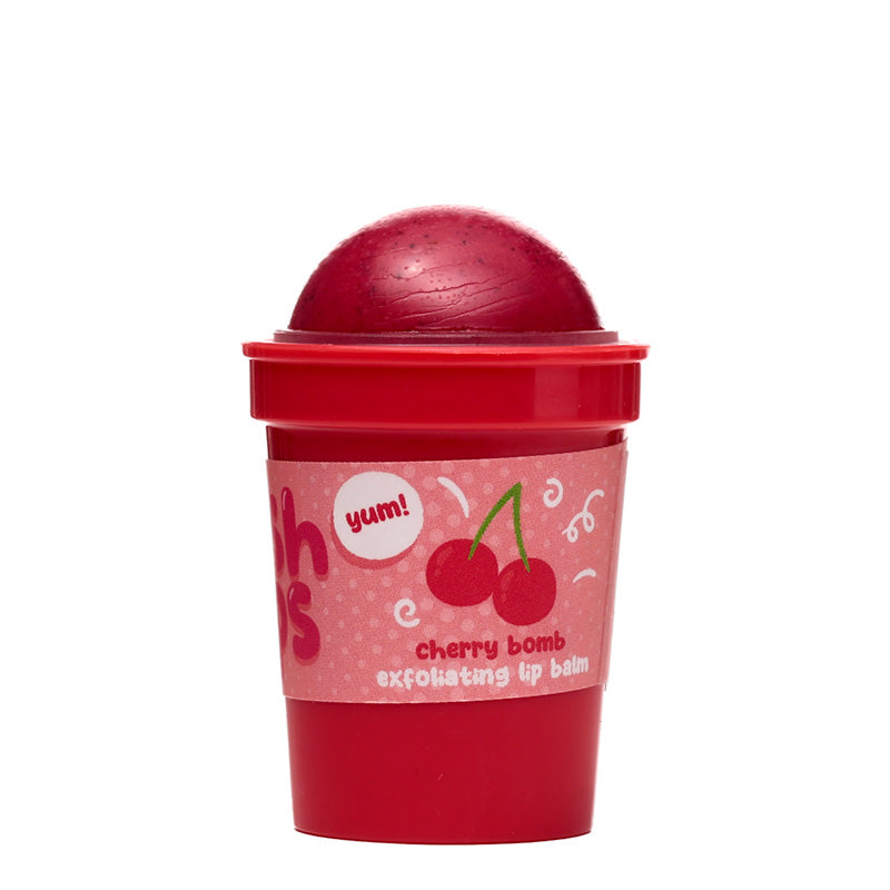 Exfoliating Lip Balm in a Slushy Cup Holder