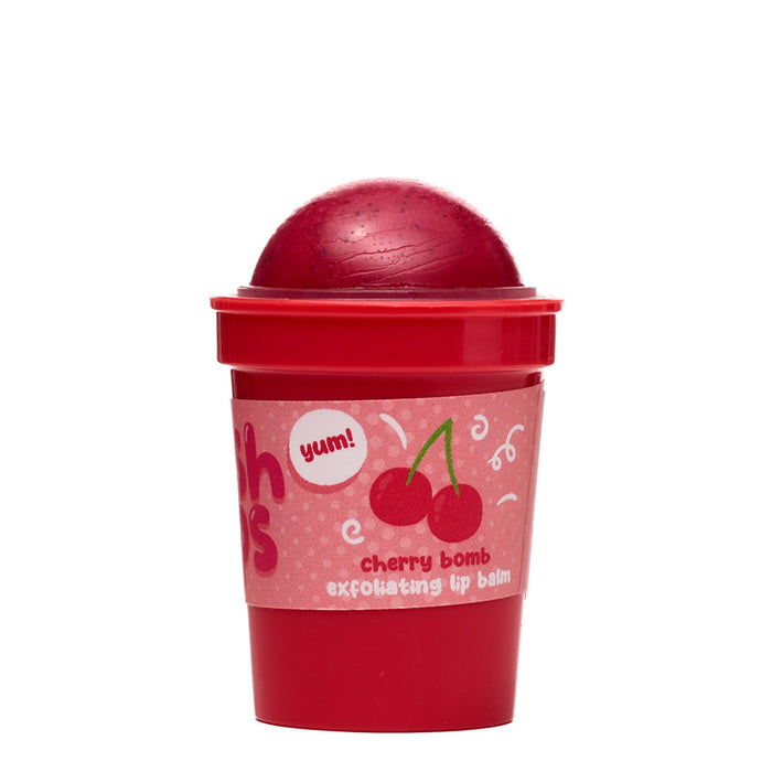 Exfoliating Lip Balm in a Slushy Cup Holder