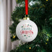 Personalised Believes in Christmas Bauble