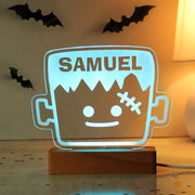 Personalised Frankenstein Halloween LED Light - Decor