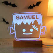 Personalised Frankenstein Halloween LED Light - Decor
