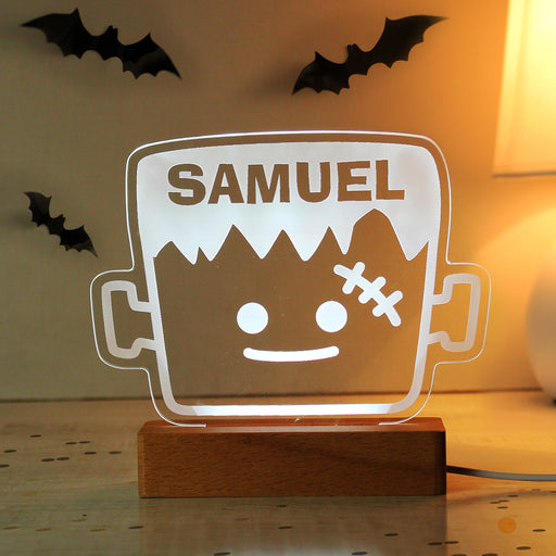 Personalised Frankenstein Halloween LED Light
