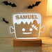 Personalised Frankenstein Halloween LED Light