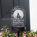 Personalised Haunted House Halloween Outdoor Light