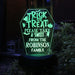 Personalised Trick or Treat Halloween Outdoor Light