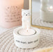 Warm Paws, Happy Heart Cat Tealight Holder - Cat Lovers Gift