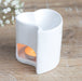 White Heart Oil & Wax Melt Burner