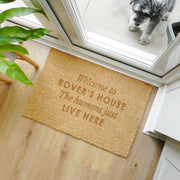 Personalised Custom Rectangle Coir Doormat