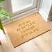 Personalised Custom Rectangle Coir Doormat