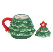 Nostalgic Christmas Tree Shaped Novelty Mug