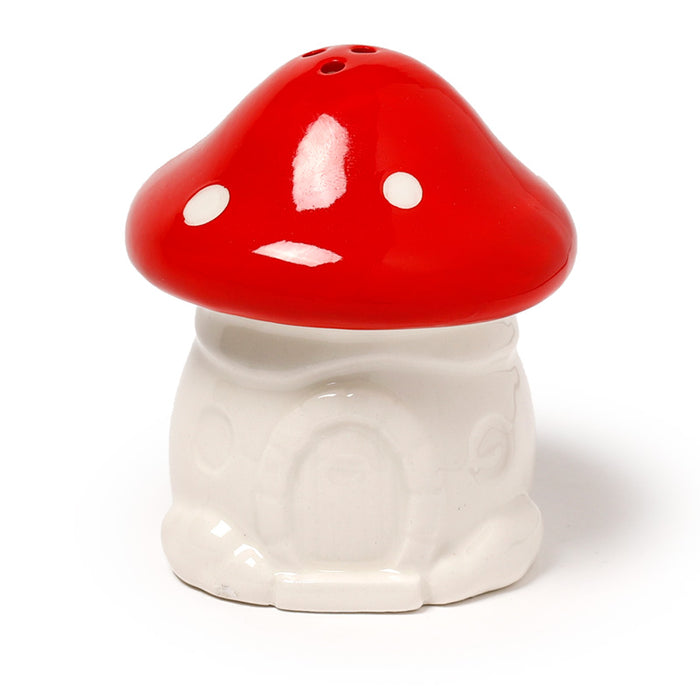 Fairy Toadstool House Ceramic Salt & Pepper Shaker Set