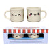 Foodiemals Set of 2 Porcelain Espresso Cups