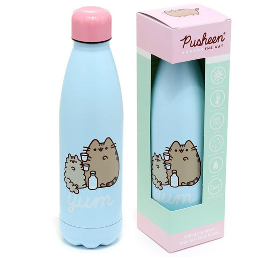 Pusheen Cat Reusable Insulated Drinks Bottle 500ml