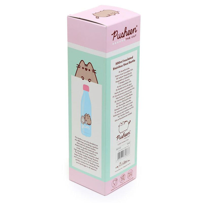 Pusheen Cat Reusable Insulated Drinks Bottle 500ml
