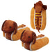 Fast Food Sausage Dog Slippers
