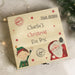 Personalised Santa & Elf Wooden Christmas Eve Box