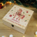 Personalised Unicorn Wooden Christmas Eve Box