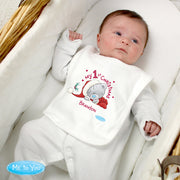 Personalised Baby Bib - Me To You My 1st Christmas