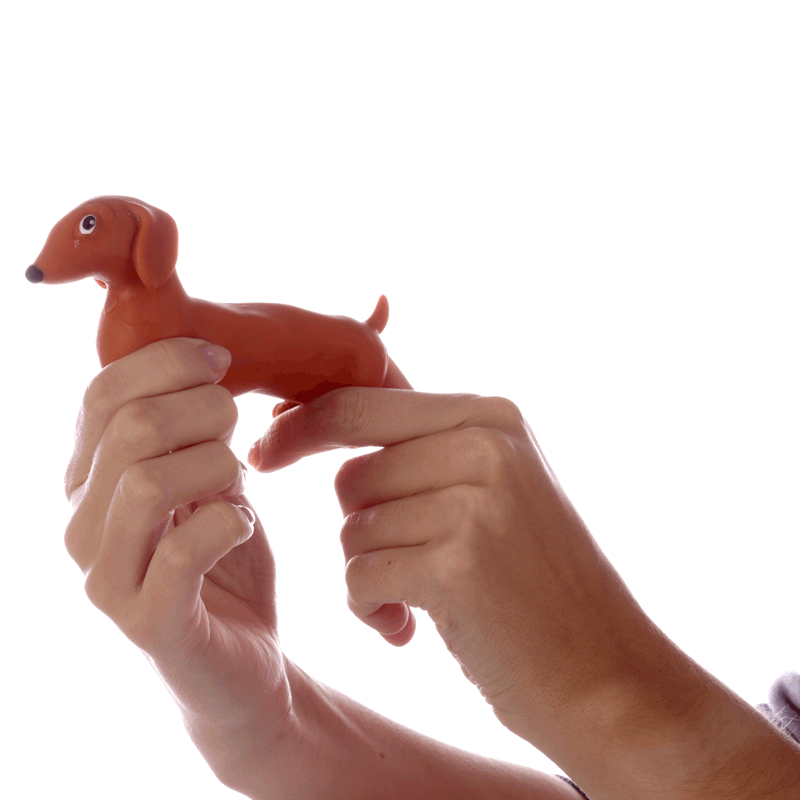 Squeezy Stretchy Dachshund Dog Toy