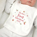 Personalised Baby Bib - First Christmas