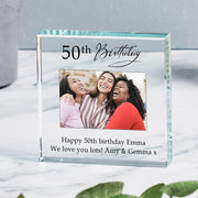 Birthday Photo Gift Plaque - Any Age