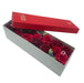Exquisite Soap Flower Bouquet Long Gift Box - Classic Red Roses