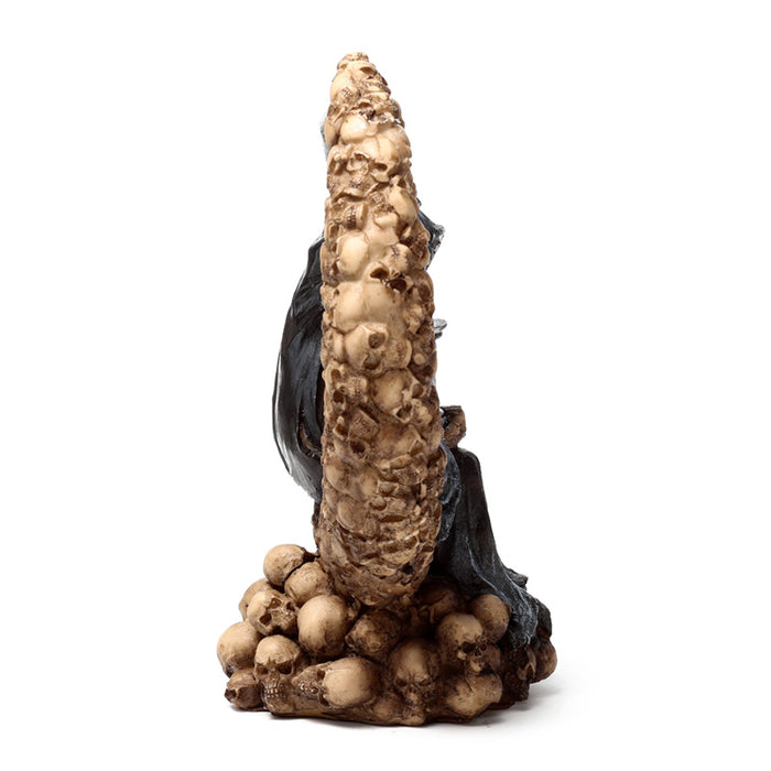 The Reaper of Death LED Moon of Skulls Ornament 