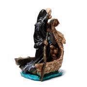 The Reaper of Death LED Boat of Skulls Ornament 