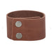 Men’s Viking Compass Leather Cuff Bracelet