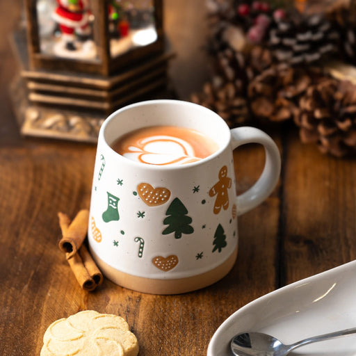 Gingerbread Man Tapered Stoneware Mug