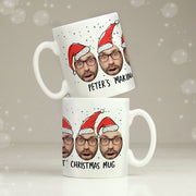 Personalised Novelty Photo Upload Santa Christmas Mug