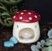 Mushroom Shaped Oil Burner and Wax Warmer