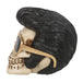 Rockstar Skull Ornament with Sunglasses