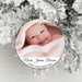 Personalised Baby’s First Christmas Photo Upload Decoration
