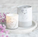 White Butterfly In Loving Memory Memorial Candle