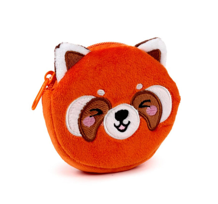 Adoramals Red Panda Mini Change Plush Purse
