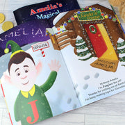 Personalised Magical Christmas Adventure Story Book & Teddy Bear